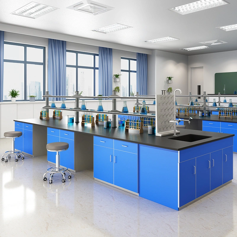 Acid Resistant Laboratory Bench Hospital Lab Tables