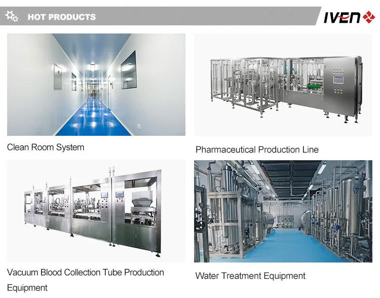 Contamination-Free Particle-Free Sterile Environment for Pharmaceuticals Modular Hospital Lab Equipment Grade Pharmaceutical Cleanroom