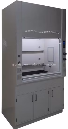Hotte chimique de laboratoire entièrement en acier